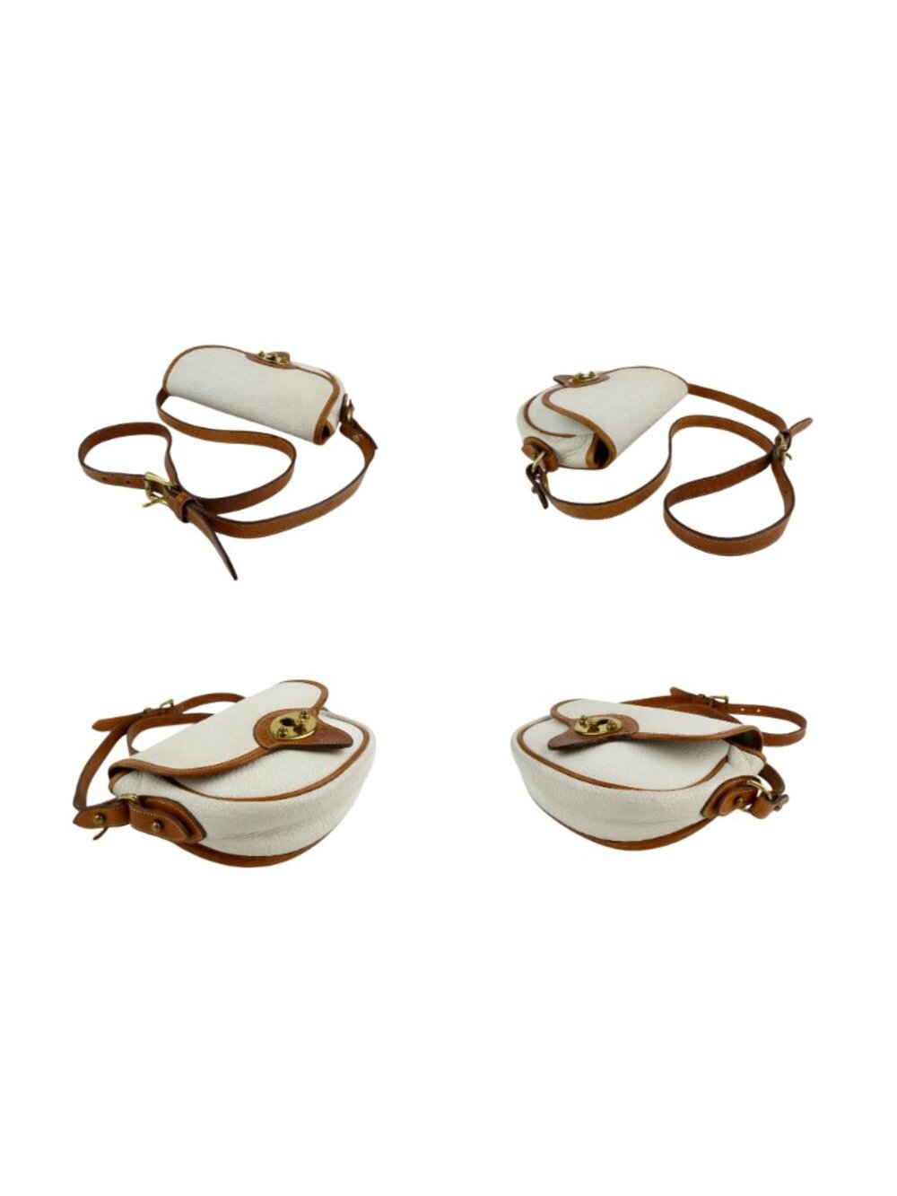 Dooney & Bourke Chalk Tan Pebble Leather Crossbody - Picture 2 of 16